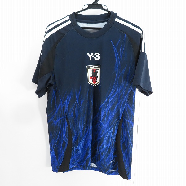 実際に弊社で買取させて頂いた(1)【未使用】Y-3/ワイスリー ヨウジヤマモト×アディダス サッカー日本代表 2024 ホーム レプリカ ユニフォーム IU0964/L