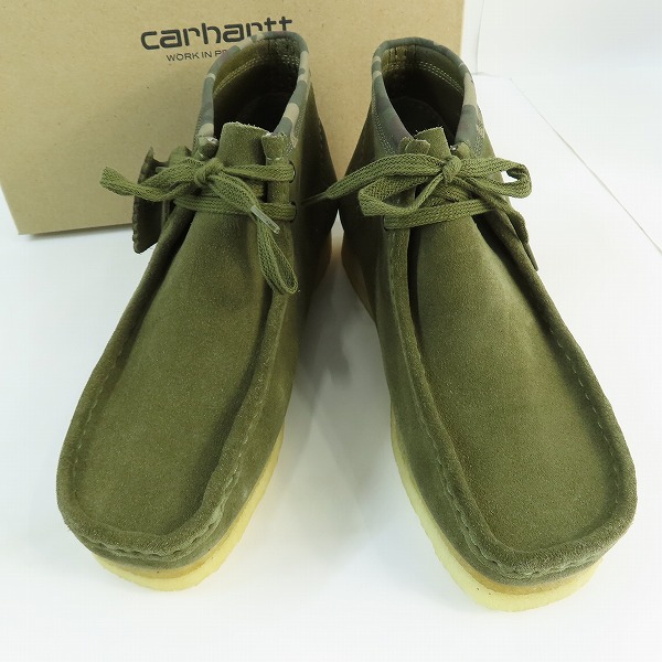 実際に弊社で買取させて頂いたCarhartt WIP×Clarks/カーハート×クラークス Wallabee Boot/ワラビーブーツ UK7
