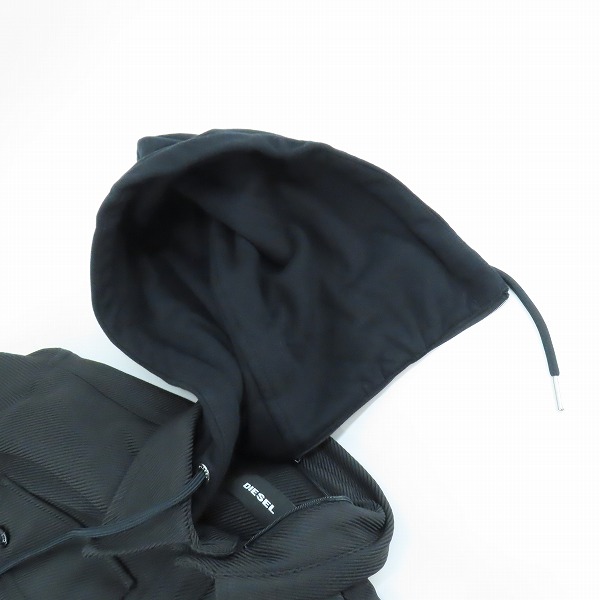 実際に弊社で買取させて頂いたDIESEL/ディーゼル フーディジャケット/Mの画像 6枚目
