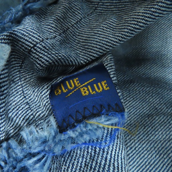 実際に弊社で買取させて頂いたBLUE BLUE/ブルーブルー バケットハット デニムの画像 5枚目