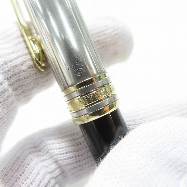 実際に弊社で買取させて頂いたMONTBLANC/モンブラン MEISTERSTUCK/マイスターシュテュック ソリテール ドゥエ 1641 Ag925/シルバー925 ボールペンの画像 2枚目
