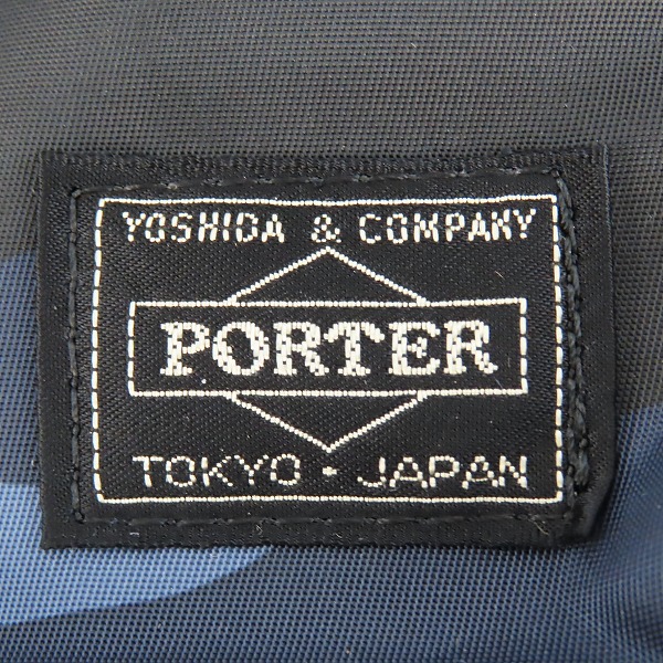 実際に弊社で買取させて頂いた(z6)【複数個選択可能/未使用】HEAD PORTER/ヘッドポーター JUNGLE WAIST BAG ジャングル ウエストバッグ ダークネイビーの画像 7枚目