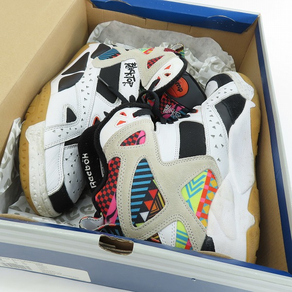 実際に弊社で買取させて頂いたReebok/リーボック BLACKTOP BATTLEGROUND/ブラックトップ バトルグラウンド M43284/27.0の画像 8枚目