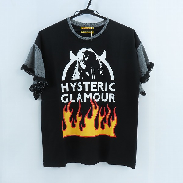 実際に弊社で買取させて頂いた【未使用】HYSTERIC GLAMOUR/ヒステリックグラマー HOT IN PARADISE/ホットインパラダイス Tシャツ 01221NS06/F