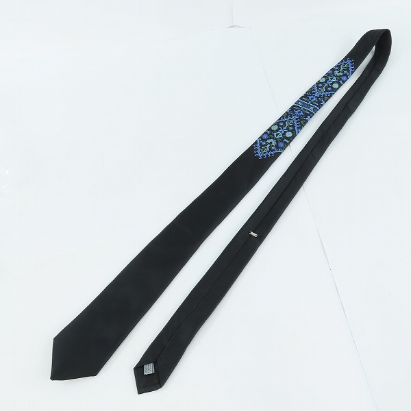 実際に弊社で買取させて頂いたdior/ディオール CD/ダイアモンド 刺繍 ネクタイ の画像 7枚目