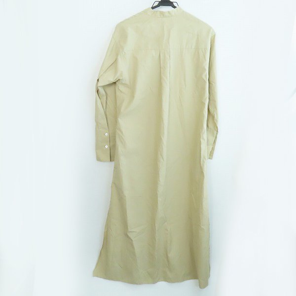 実際に弊社で買取させて頂いたAURALEE/オーラリー WASHED FINX TWILL STAND COLLAR ワンピース/0の画像 1枚目