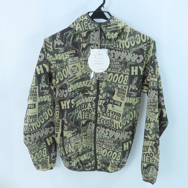 実際に弊社で買取させて頂いた【未使用】HYSTERIC GLAMOUR/ヒステリックグラマー カモフラ柄 パッカブルフーデッドブルゾン 02221AB02/S