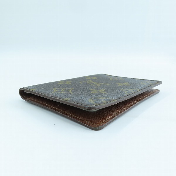 実際に弊社で買取させて頂いたLOUIS VUITTON/ルイヴィトン モノグラム ポルト2カルト・ヴェルティカル カードケース/定期入れ M60533の画像 2枚目
