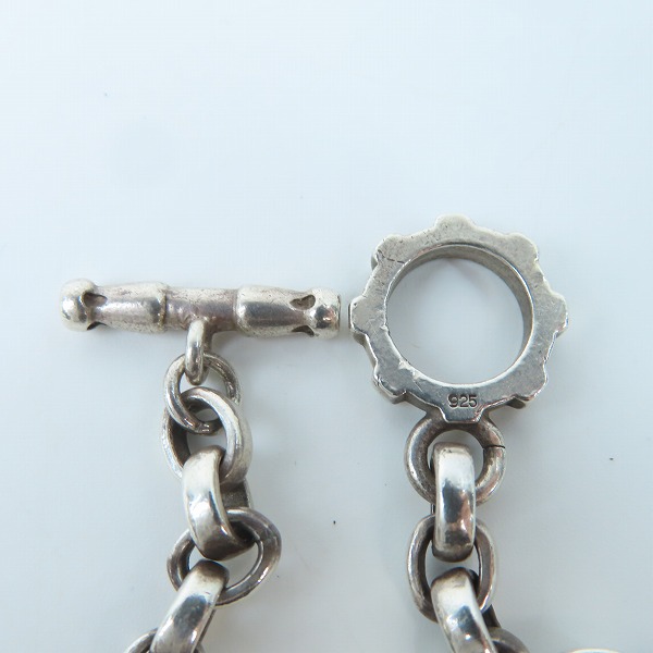 実際に弊社で買取させて頂いたSTARLINGEAR/スターリンギア スモールプレーンリンクチェーンネックレスの画像 2枚目