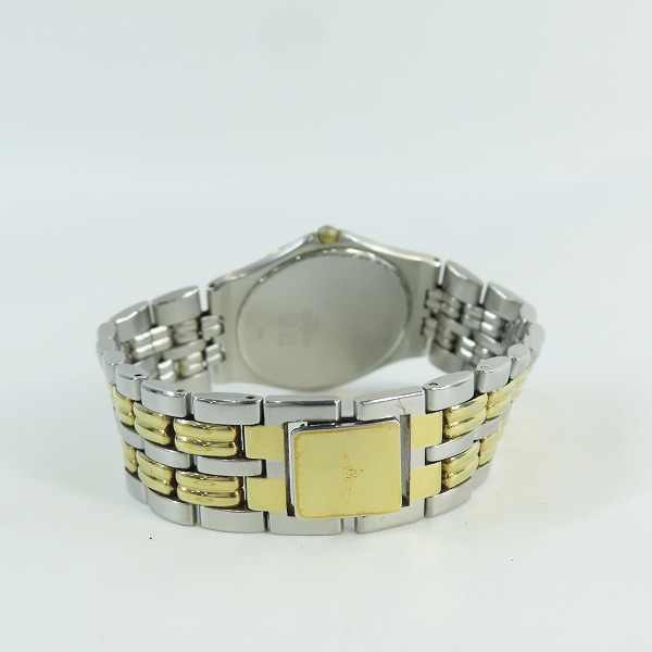 実際に弊社で買取させて頂いた【ギャラ付/動作未確認】LONGINES/ロンジン Flagship フラッグシップ デイト クォーツ 白文字盤 コンビ SS 腕時計 25614215の画像 2枚目