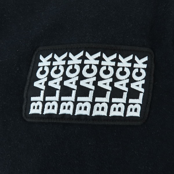 実際に弊社で買取させて頂いたBLACK COMME des GARCONS/ブラックコムデギャルソン ワッペン Tシャツ Lの画像 3枚目