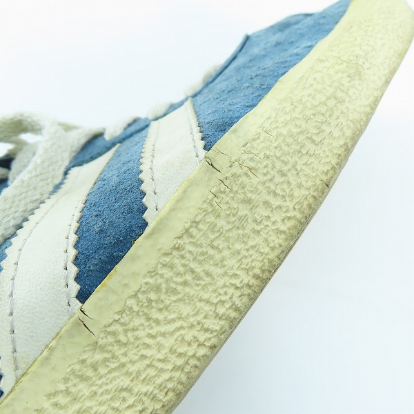 実際に弊社で買取させて頂いた【観賞用】adidas/アディダス GAZELLE ビンテージスニーカー ユーゴスラビア製/US12の画像 9枚目