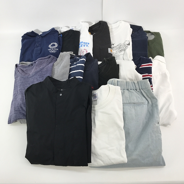 実際に弊社で買取させて頂いた【おまとめ】チャンピオン/＋J/プラスジェイ/ユナイテッドアローズ 等 Tシャツ/シャツ/デニム 他