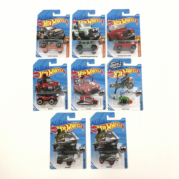 実際に弊社で買取させて頂いた【おまとめ/未開封】Hot Wheels/ホットウィール BAZOOMKA トレジャーハント/HW HOT TRUCK ’17 FORD F-150 RAPTOR 他