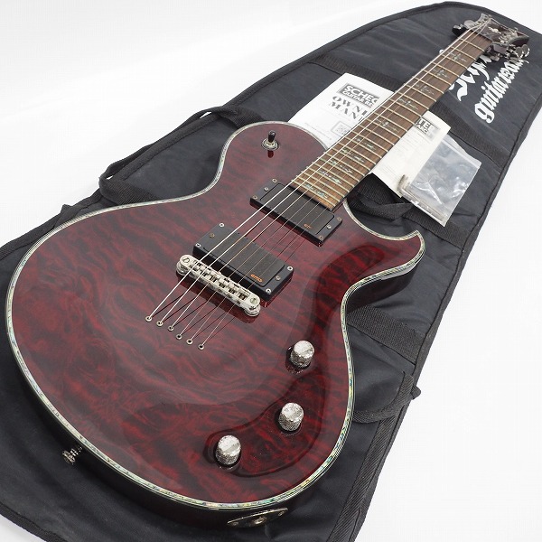 実際に弊社で買取させて頂いた★SCHECTER/シェクター HELLRAISER AD-SOLO-6-HR/BCH ヘルレイザー EMG搭載 アクティブ エレキギター ギグケース付