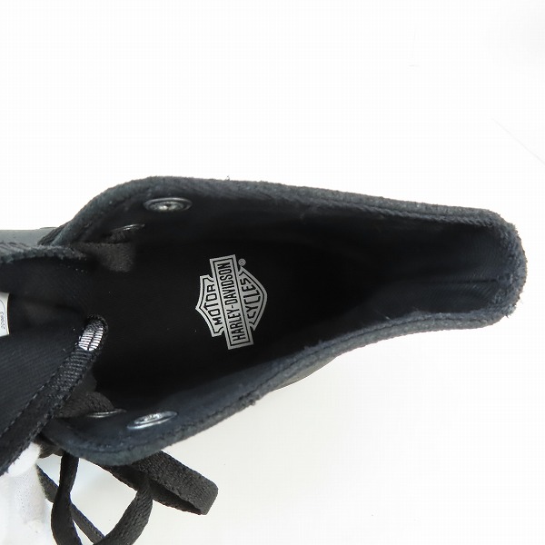 実際に弊社で買取させて頂いたHARLEYDAVIDSON/ハーレーダビッドソン ハイカット スニーカー/D93343/26.5の画像 4枚目