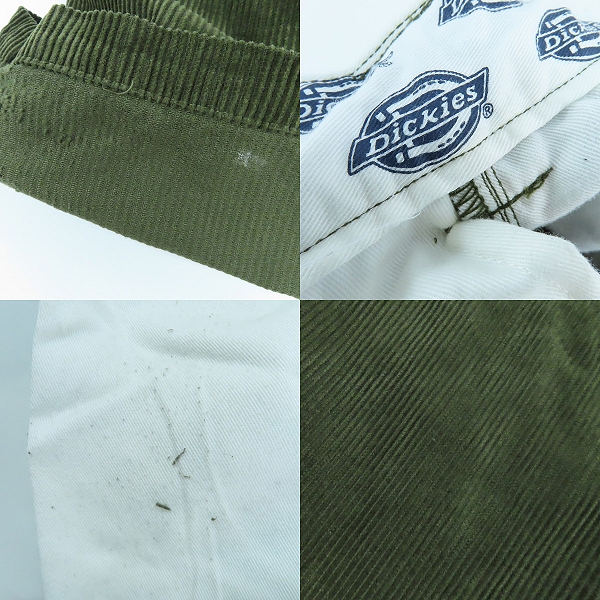 実際に弊社で買取させて頂いたDICKIES/ディッキーズ AUTHENTIC WEAR/オーセンティックウェア UNITED ARROWS ユナイテッドアローズ コーデュロイパンツ/30の画像 7枚目