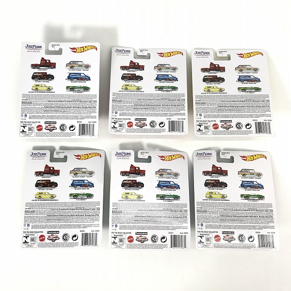 実際に弊社で買取させて頂いた【未開封】Hot Wheels/ホットウィール JUST BORN LONG GONE/85 CHEVY ASTRO VAN/71 EL CAMINO 他 6点セットの画像 1枚目