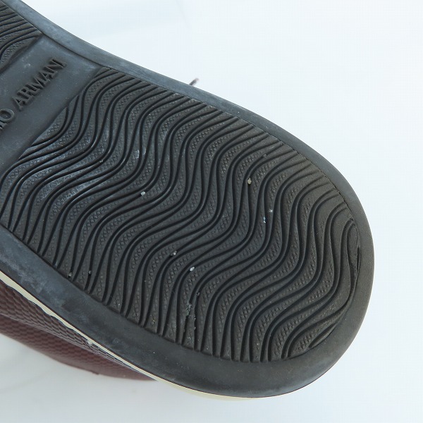 実際に弊社で買取させて頂いたGIORGIO ARMANI/ジョルジオアルマーニ チャッカブーツ 6の画像 7枚目