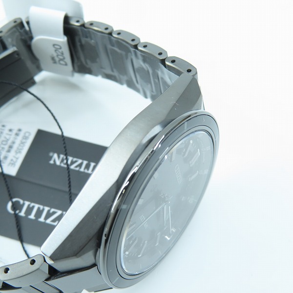 実際に弊社で買取させて頂いた【未使用】 CITIZEN/シチズン ATTESA/アテッサ  ソーラー 腕時計 H128-001R704の画像 7枚目