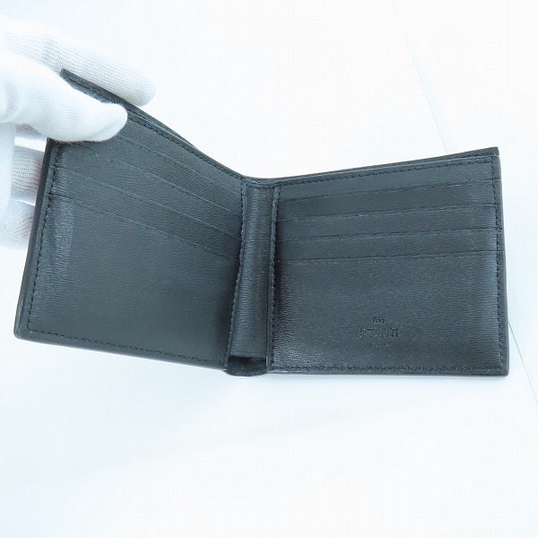 実際に弊社で買取させて頂いたBerluti/ベルルッティ カリグラフィ 二つ折り財布 アリゲーターの画像 3枚目