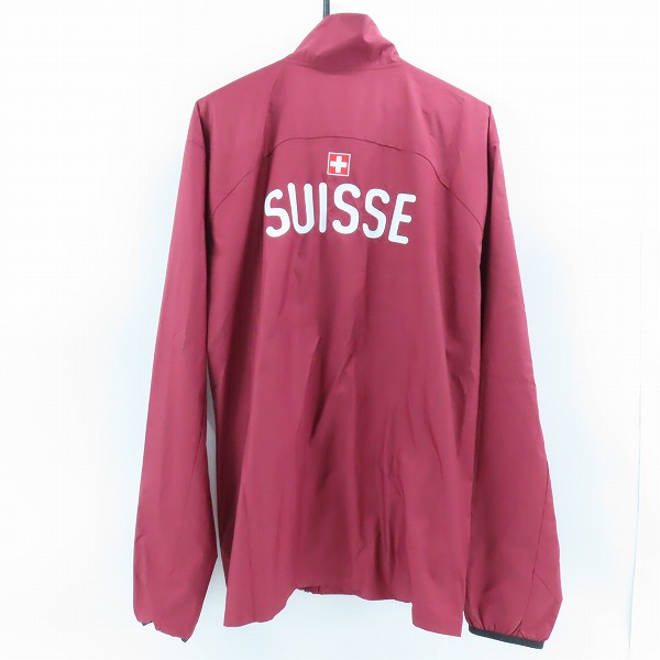 実際に弊社で買取させて頂いたPUMA/プーマ 2024 スイス代表 プレマッチ ウーブンジャケット 773985-08 /Lの画像 1枚目