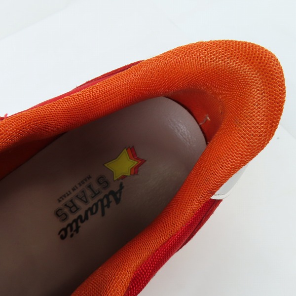 実際に弊社で買取させて頂いたATLANTIC STARS/アトランティックスターズ ANTARES/アンタレス レッド スニーカー FR-PR-LARB/40の画像 4枚目