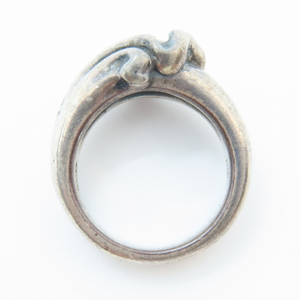 実際に弊社で買取させて頂いたBloodyMary/ブラッディマリー ボーン デザイン リング 2003年 クリスマス限定 19号の画像 5枚目