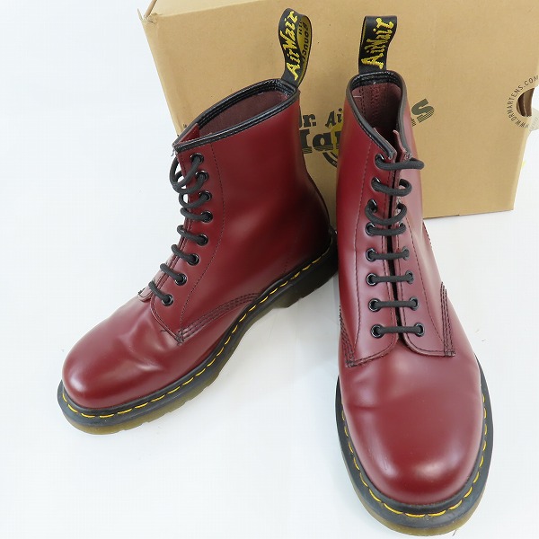 実際に弊社で買取させて頂いたDr.Martens/ドクターマーチン 1460 8EYE BOOT/8ホール ブーツ チェリーレッド UK8