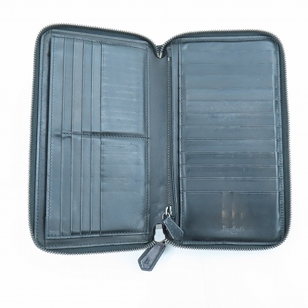 実際に弊社で買取させて頂いたBerluti/ベルルッティ カリグラフィ ラウンドジップ 長財布/ウォレットの画像 3枚目
