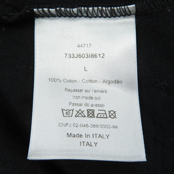 実際に弊社で買取させて頂いた【JPタグ】Christian Dior/クリスチャンディオール 17SS/NEWAVE/Tシャツ/733J603I8612/Lの画像 3枚目