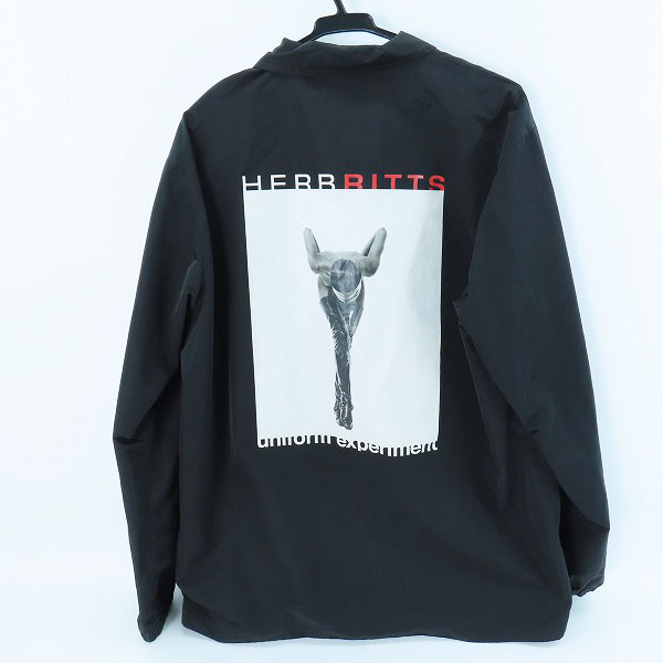 実際に弊社で買取させて頂いたuniform experiment/ユニフォームエクスペリメント HERR BITTS コーチジャケット UE-167140/4の画像 1枚目