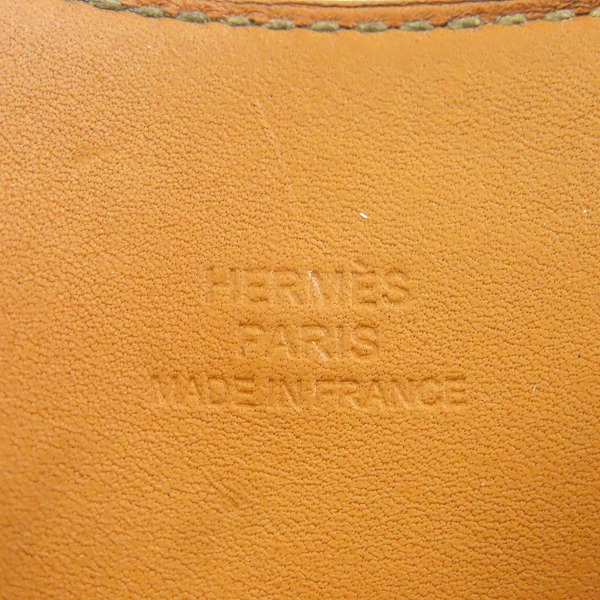 実際に弊社で買取させて頂いたHERMES/エルメス コリエドシアン シルバー金具 ボックスカーフ □R刻印の画像 6枚目