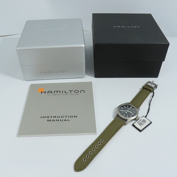 実際に弊社で買取させて頂いたHAMILTON/ハミルトン Khaki Field King Quartz Watch/カーキ フィールド キング クォーツ 腕時計/ウォッチ H69419363の画像 5枚目