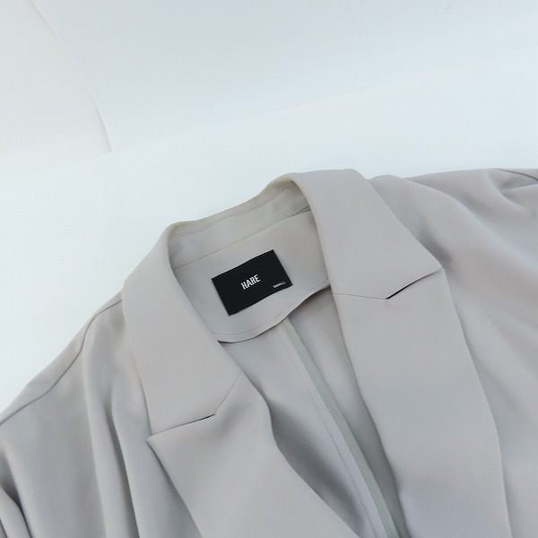 実際に弊社で買取させて頂いたHARE/ハレ ポリエステル テーラードジャケット HA030402AD/Sの画像 4枚目