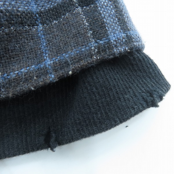 実際に弊社で買取させて頂いたCHARMCULT/チャームカルト チェック ネルシャツパーカー SH-0025/2の画像 6枚目