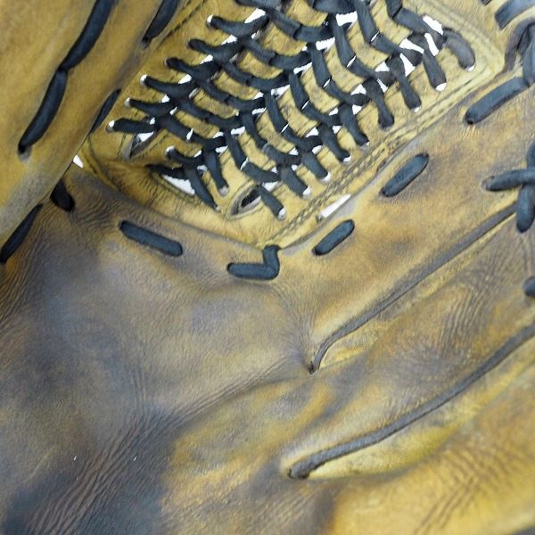 実際に弊社で買取させて頂いたHI-GOLD/ハイゴールド NATURAL FLEX 軟式 内野手 右投げ用グローブの画像 5枚目