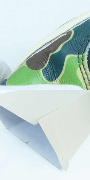 実際に弊社で買取させて頂いたadidas×A BATHING APE/アディダス×アベイシングエイプ Forum 84 Low 30th Anniversary/フォーラム ID4771/28.5の画像 7枚目