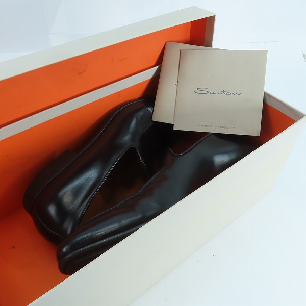 実際に弊社で買取させて頂いたSantoni/サントーニ レースアップシューズ 17451/5の画像 7枚目