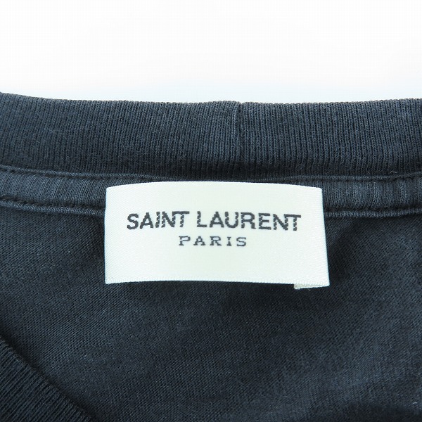 実際に弊社で買取させて頂いた【JPタグ】SAINT LAURENT PARIS/サンローランパリ ブラッドラスターヴァンパイア プリントTシャツ 378983 Y2LS1/Lの画像 2枚目