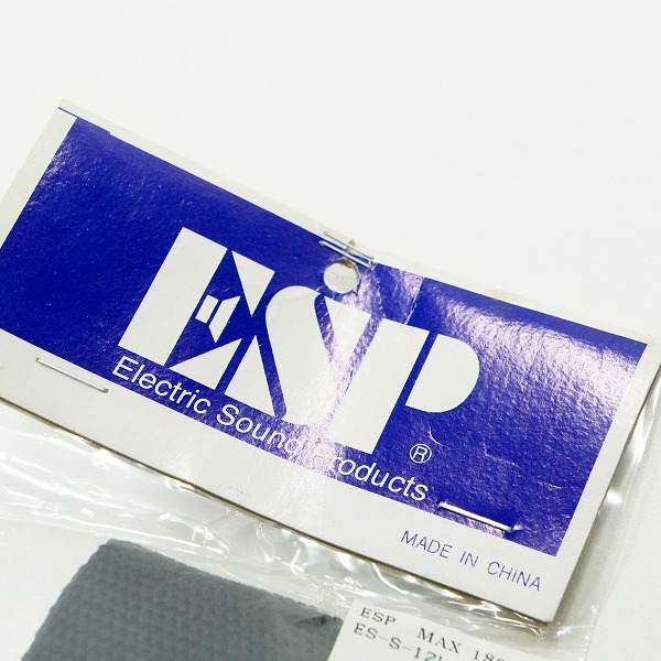 実際に弊社で買取させて頂いた【未使用】ESP/イーエスピー ES-S-12L MAX 180cm ギターストラップ ベースストラップの画像 2枚目