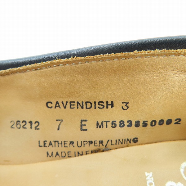 実際に弊社で買取させて頂いたCROCKETT & JONES/クロケット＆ジョーンズ タッセルローファー 26212 /7Eの画像 5枚目