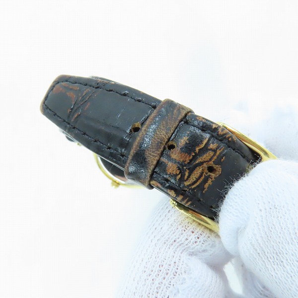 実際に弊社で買取させて頂いたBurberrys/バーバリーズ REGISTERED 3210 クォーツ 腕時計 レディース【動作未確認】の画像 5枚目