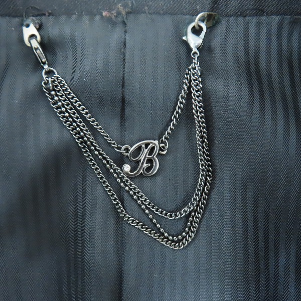 実際に弊社で買取させて頂いた【難あり】BUFFALO BOBS/バッファローボブズ レザー切り替え テーラードジャケット/3の画像 5枚目