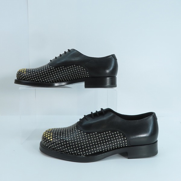 実際に弊社で買取させて頂いたEMPORIO ARMANI/エンポリオ アルマーニ スタッズドレスシューズ X4C453/7の画像 3枚目