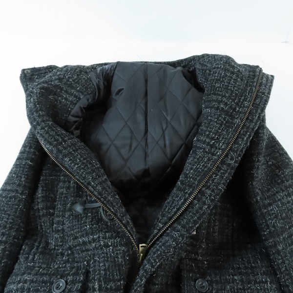 実際に弊社で買取させて頂いたLOUNGE LIZARD/ラウンジリザード シンサレート 裏地キルティング ダッフルコート/1の画像 2枚目