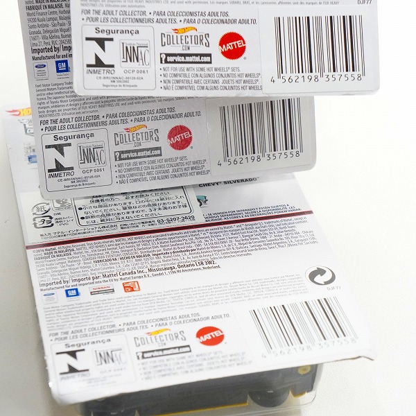 実際に弊社で買取させて頂いた【未開封】Hot Wheels/ホットウィール TRUCKS '72 FORD RANCHERO/CHEVY SILVERADO/SUBARU BRAT ミニカー 3点セットの画像 7枚目