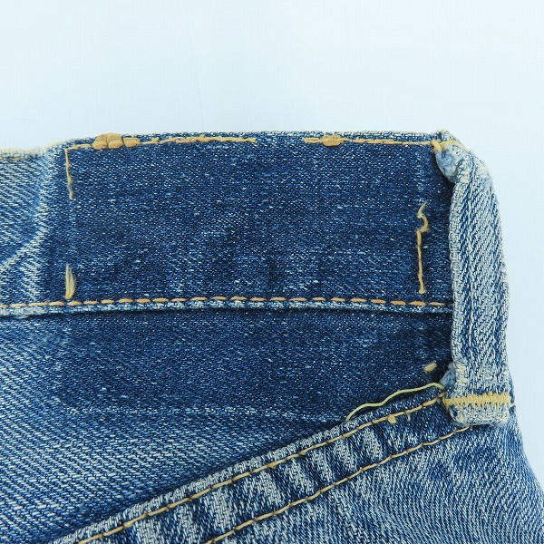 実際に弊社で買取させて頂いたLEVI'S/リーバイス 501ZXX TALONジップ/シングルステッチ/隠しリベット ヴィンテージ デニムパンツ/ジーンズの画像 3枚目