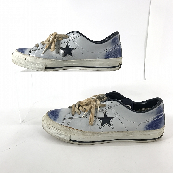 実際に弊社で買取させて頂いたCONVERSE/コンバース ワンスター ARITAYAKI 有田焼 ローカットスニーカー9.5の画像 3枚目