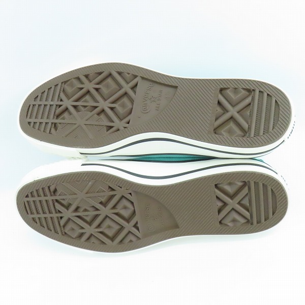 実際に弊社で買取させて頂いたCONVERSE/コンバース 日本製 ALL STAR/オールスター ハイカットスニーカー ミントグリーン/4.5の画像 2枚目